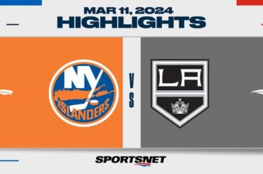 NHL Highlights | Islanders vs. Kings - March 11, 2024