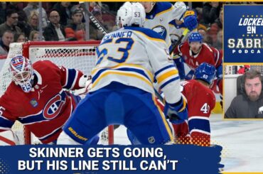 Jeff Skinner gets going in Montreal, but his line still can't