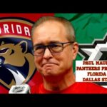 Paul Maurice, Panthers Pregame: Florida at Dallas Stars