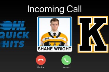 OHL Quick Hits | Shane Wright | Kingston Frontenacs