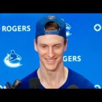 Myers BACK At Canucks Practice