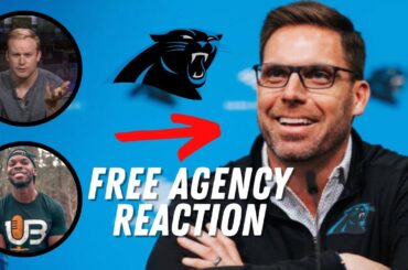 Carolina Panthers Free Agency Day 2 REACTION w/ Josh Norris