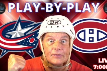 NHL GAME PLAY BY PLAY: BLUE JACKETS VS CANADIENS