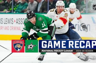 Panthers @ Stars 3/12 | NHL Highlights 2024