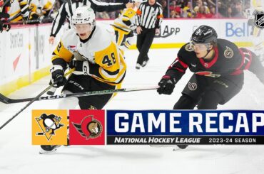 Penguins @ Senators 3/12 | NHL Highlights 2024