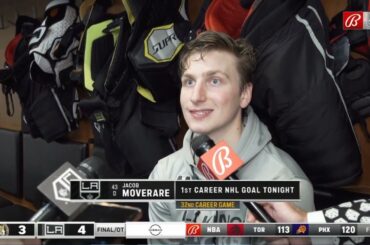 Jacob Moverare PostGame Interview | Ottawa Senators vs Los Angeles Kings