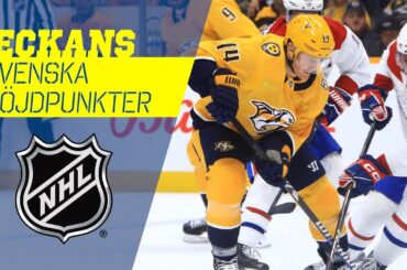 11.3: Nyquist och Pettersson med några av veckans svenska höjdpunkter 🇸🇪 Top 10 Plays of the Week