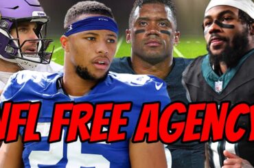 NFL FREE AGENCY REACTIONS| RYAN RIPKEN SHOW