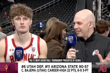 Utah's Cole Bajema, Craig Smith and Deivon Smith join Pac-12 Network | 2024 Pac-12 MBBT First Round