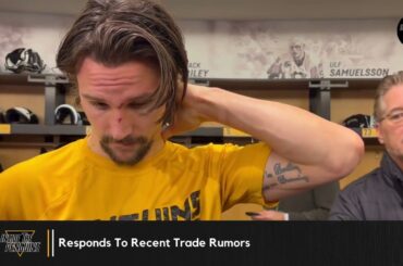 Penguins' Erik Karlsson Responds to Trade Rumors