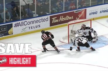 SAVE || David Tendeck || Jan 31, 2018 vs Calgary Hitmen