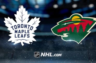 Stalock, Wild shut out Maple Leafs, 2-0