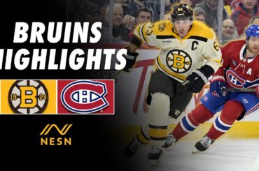 Bruins Highlights: Best From Boston’s OT Thriller Against Canadiens
