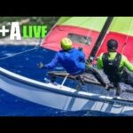 Wetsuit vs Drysuit? Q+A Live⛵️your catamaran sailing questions answered?