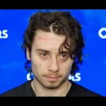 Quinn Hughes Frustrated