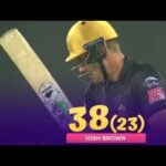 JOSH BROWN  38 Ran 23 ball BPL 2024