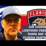 Jon Cooper, Lightning Pregame: Tampa Bay at Florida Panthers