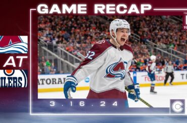 Thriller in Edmonton | Toyota Game Recap 3/16/2024