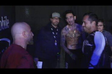 VERBAL ALTERCATION | Alexander Volkanovski and Max Holloway Backstage at UFC 276