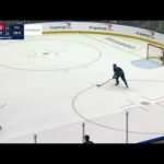 Alex Ovechkin misses a chance with Canucks net empty after long shift (16 mar 2024)