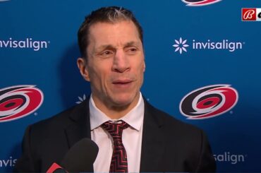 Rod BRIND'AMOUR PostGame Interview | Carolina Hurricanes vs Ottawa Senators