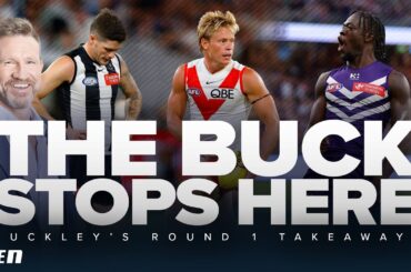 Who was the BIGGEST winner of the weekend? Nathan Buckley's KEY takeaways from Round 1 - SEN