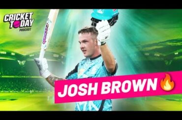Josh Brown hits BEST BBL Innings of ALL TIME?! + Reacting to the Maxwell news
