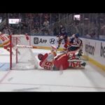 Jacob Markstrom Upset After Collision With Casey Cizikas