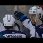 Jets' Kyle Connor Nets 30th Goal Of Season With Sharp Angle Blast