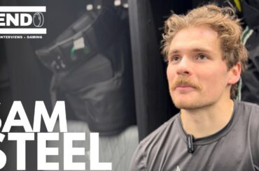 Sam Steel talks NHL ALL TIME GREATS, Dallas stars, builds the perfect lineup & EA NHL