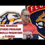 Paul Maurice, Panthers Pregame: Nashville Predators at Florida