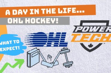 A DAY IN THE LIFE of an OHL hockey player | Kyle Pereira (OHL)