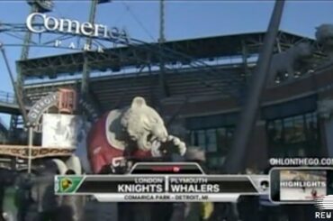 OHL Rewind - Wayback Wednesday: London Knights vs Plymouth Whalers - Dec 29 2013 Outdoors @ Comerica