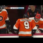 Ivan Provorov mistake leads to Jake Guentzel goal vs Flyers in game 6 (2018)