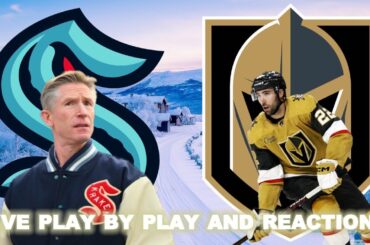 Seattle Kraken vs Vegas Golden Knights Live Play-By-Play & Reactions