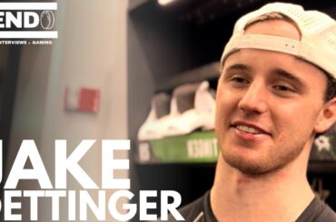 Jake Oettinger talks Dallas stars, gives his All Time nhl goalie mt Rushmore and reacts to EA NHL