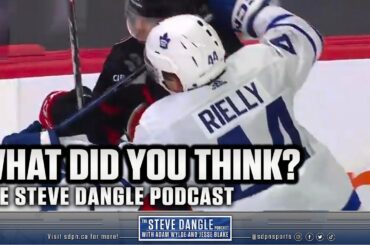 What Did You Think About The Morgan Rielly/ Ridly Greig Incident? | SDP