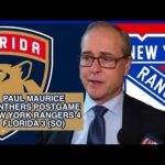 Paul Maurice, Panthers Postgame: New York Rangers 4, Florida 3 (SO)