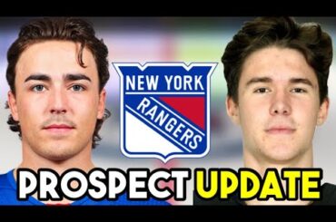 New York Rangers PROSPECT Brett Berard Is SHINING | Rangers SIGN PROSPECT Jaroslav Chmelar!