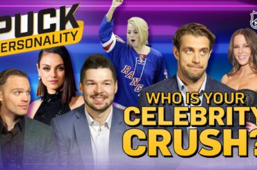 Who is your celebrity crush? | Puck Personality | NHL