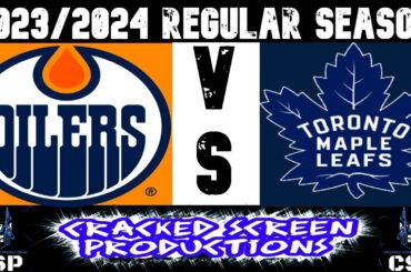 LIVE NHL Play By Play Commentary Edmonton Oilers @ Toronto Maple Leafs