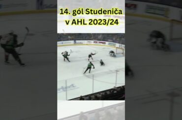 Marián Studenič 14. gól v AHL sezóne 2023/24 #ahl #sk #hokej #sportoviny #nhl