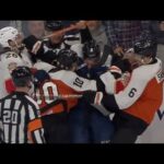 Scrum Ensues After Matthew Tkachuk Gets Tangled Up With Tyson Foerster