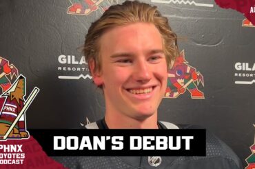 What Josh Doan's NHL Debut With The Arizona Coyotes Means To Him