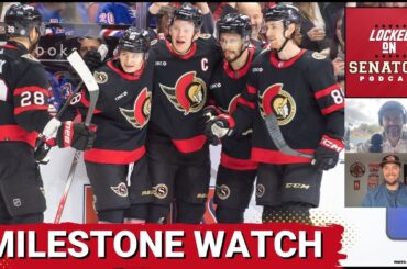 Which Ottawa Senators Are Approaching Career Milestones? + SensCentral Citizen