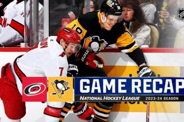 Hurricanes @ Penguins 3/26 | NHL Highlights 2024