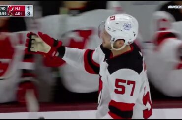 Nick DeSimone’s First Goal As A Devil #NJDevils