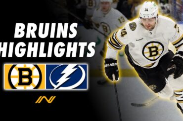 Bruins Highlights: Best of Boston's Second Straight Physical Matchup Vs. Tampa Bay