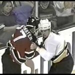 Devils vs Bruins Brawl (New Jersey Feed) - Oct 29, 1996