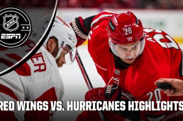 Detroit Red Wings vs. Carolina Hurricanes | Full Game Highlights | NHL on ESPN